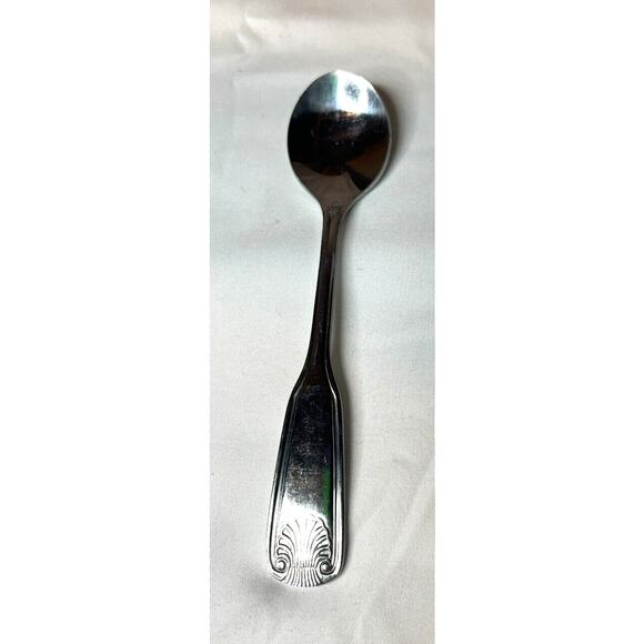 Antique Shell Stainless Stanley Roberts Replacement Spoon Flatware Silverware - Picture 1 of 6